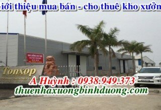 Cho thuê nhà xưởng tại Bình Dương, KCN Sóng Thần 3, DT 5000m2, LH A Kim 0981595795
