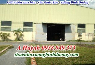 Cho thuê nhà xưởng tại KCN Đồng An 2, 5.100m2, LH 0981595795
