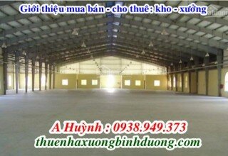 Cho thuê nhà xưởng 3700m2 tại Thuận Giao, Thuận An, Bình Dương, LH 0981.595.795 Mr Kim
