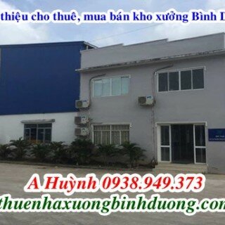 Cho thuê nhà xưởng tại Thuận Giao Thuận An Bình Dương 6700m, LH 0981.595.795