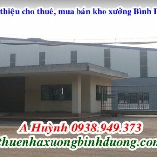 Cho thuê nhà xưởng trong KCN Đồng An 2 Bình Dương 3000m, LH 0981595795