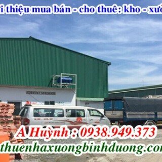 Cho thuê xưởng 5000m2 tại KCN Nam Tân Uyên
