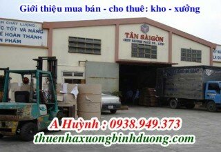 Cho thuê xưởng Hưng Định, Bình Dương, LH 0981.595.795 Mr Kim