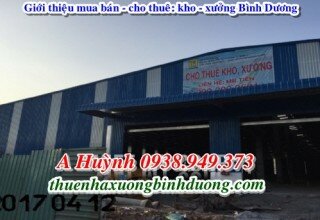 Cho thuê xưởng KCN Đồng An 2, 6.100m2, LH 0981595795