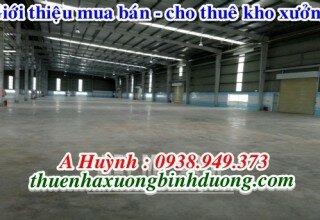 Cho thuê xưởng KCN Việt Hương 2, Bình Dương, 7.500m2, LH A Kim 0981595795