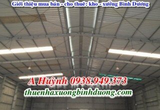 Cho thuê xưởng khu công nghiệp Đồng An 2, 6.300m2, LH 0981595795