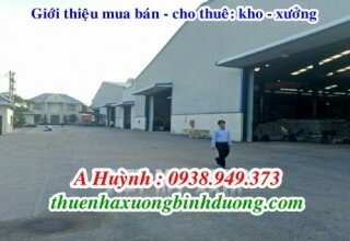 Cho thuê xưởng 25000m2 khuôn viên 5 hecta ở Bình Chuẩn, Thuận An, Bình Dương, LH 0981.595.795 Mr Kim