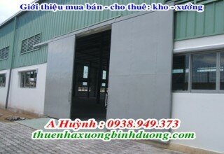 Cho thuê xưởng 7500m2 khuôn viên 13,000m2 ở Bình Chuẩn, Thuận An, Bình Dương, LH 0981.595.795 Mr Kim