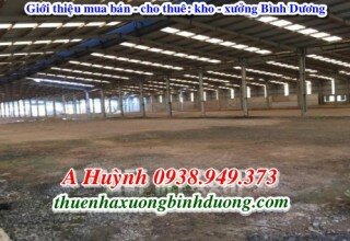 Cho thuê xưởng tại khu công nghiệp Đồng An 2, 8.400m2, LH 0981595795