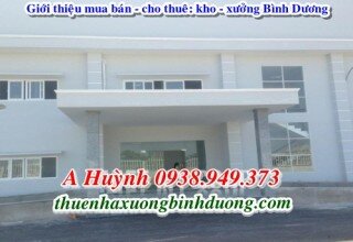 Cho thuê xưởng tại khu công nghiệp Đồng An 2, 8.500m2, LH 0981595795