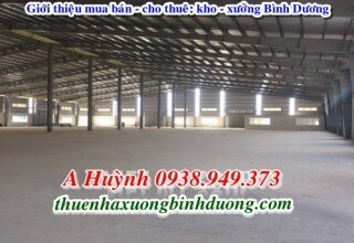 Cho thuê xưởng tại khu công nghiệp Visip 2, 8.500m2, LH A Kim 0981595795