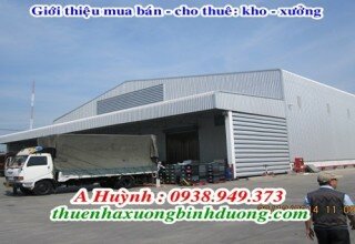Cho thuê xưởng Tân Bình, Bình Dương, LH 0981.595.795 Mr Kim