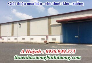 Cho thuê xưởng mới xây 3552m2 khuôn viên 6170m2 trong KCN Đồng An 2, Thành Phố Mới, Bình Dương, LH 0981.595.795 Mr Kim