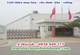 Cho thuê xưởng 4200m2 và 8400m2 trong KCN Kim Huy, Tp Thủ Dầu Một, Bình Dương, LH 0981.595.795 Mr Kim