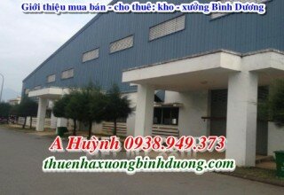 Nhà xưởng ở khu công nghiệp Mỹ Phước cho thuê, 10.800m2, LH 0981595795
