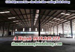Nhà xưởng ở khu công nghiệp Mỹ Phước cho thuê, 10.900m2, LH 0981595795