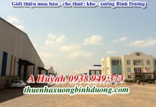 Nhà xưởng ở khu công nghiệp Việt Hương 2, Bình Dương cho thuê, 11.400m2, LH A Kim 0981595795