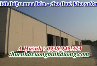 Nhà xưởng tại KCN Việt Hương 2, Bình Dương cho thuê, 12.400m2, LH A Kim 0981595795