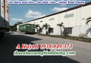 Nhà xưởng tại khu công nghiệp Đồng An 2, Bình Dương cho thuê, 11.300m2, LH A Kim 0981595795