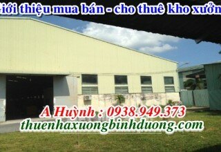 Thuê nhà xưởng khu công nghiệp Kim Huy, Bình Dương, 13.500m2, LH A Kim 0981595795