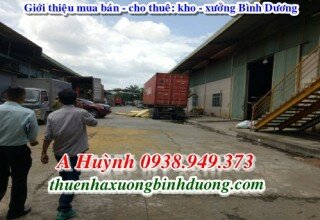 Thuê nhà xưởng khu công nghiệp Việt Hương 2, Bình Dương, 13.400m2, LH A Kim 0981595795