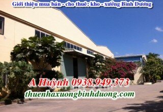 Thuê nhà xưởng ở khu công nghiệp Kim Huy, Bình Dương, 14.500m2, LH A Kim 0981595795