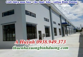 Thuê nhà xưởng tại khu công nghiệp Việt Hương 2, Bình Dương, 15.300m2, LH A Kim 0981595795