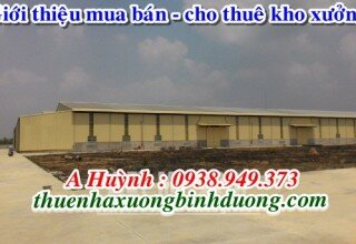 Thuê xưởng KCN Nam Tân Uyên, 15.500m2, LH A Kim 0981595795