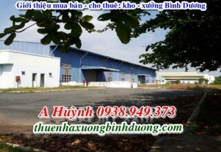 Thuê xưởng khu công nghiệp Đồng An 2, Bình Dương, 16.500m2, LH A Kim 0981595795