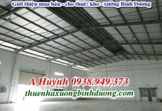 Thuê xưởng ở khu công nghiệp Đồng An 2, 3.400m2, LH A Kim 0981595795