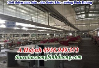 Thuê xưởng tại KCN Đồng An 2, 4.600m2, LH 0981595795