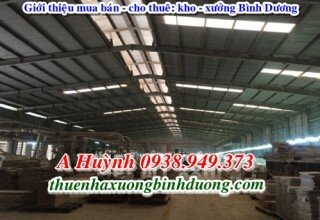 Thuê xưởng tại khu công nghiệp Đồng An 2, 4.700m2, LH 0981595795