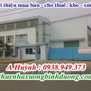 Xưởng cho thuê KCN VSIP 1 Thuận An diện tích 5.300m2