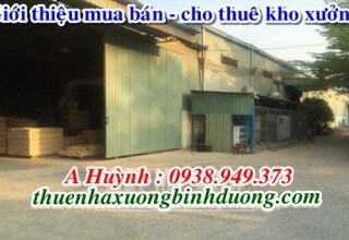 Xưởng khu công nghiệp Đồng An 2, Bình Dương cho thuê, 5.300m2, LH A Kim 0981595795