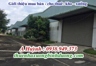 Xưởng sản xuất gỗ Bình Dương cho thuê, LH 0981.595.795 Mr Kim