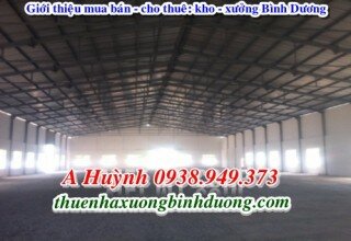 Xưởng tại KCN Đồng An 2 cho thuê, 8.100m2, LH 0981595795