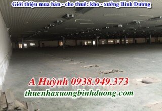 Xưởng tại KCN Việt Hương 2, Bình Dương cho thuê, 7.700m2, LH A Kim 0981595795