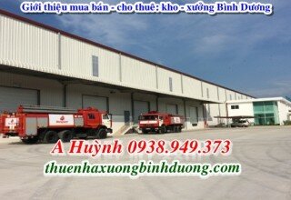 Xưởng tại khu công nghiệp Nam Tân Uyên cho thuê, 20.500m2, LH A Kim 0981595795